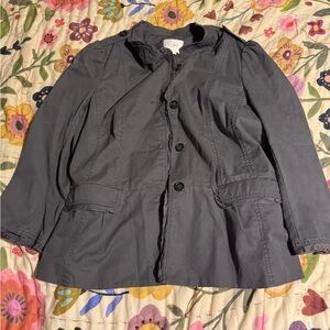 LOFT Woman’s Button Jacket ~ 12